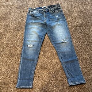 KanCan Distressed Skinny Jeans